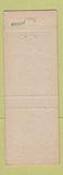 Matchbook Cover - Fisher's Skelly oil gas Cedar Rapids IA