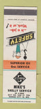 Matchbook Cover - Mike's Skelly oil gas Kansas City MO