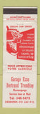 Matchbook Cover - Esso oil gas Bertrand Tremblay Desbiens QC WEAR