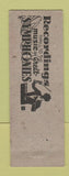 Matchbook Cover - George Zettle Esso oil gas Wire Haired Terrier