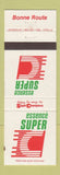 Matchbook Cover - Essence Super C oil gas QC CHAIN