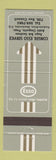 Matchbook Cover - Esso oil gas Conseil Sherbrooke QC WEAR