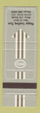 Matchbook Cover - Esso oil gas Happy Landing South River ON GREY #1