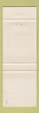 Matchbook Cover - Mr D's Esso oil gas Dryden ON NEON YELLOW