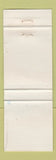 Matchbook Cover - Leo Esso oil gas Montreal QC YELLOW
