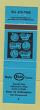 Matchbook Cover - Esso oil gas Nicolas Drummond QC