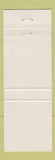 Matchbook Cover - Terry's Skelly oil gas GREEN