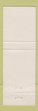 Matchbook Cover - Terry's Skelly oil gas WHITE