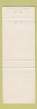 Matchbook Cover - Paul's Gulf oil gas Jamestown NY TEAL