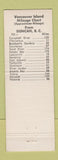Matchbook Cover - Woody's Gulf oil gas Duncan BC