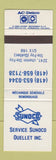 Matchbook Cover - Sunoco oil gas Ste Foy QC