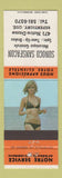 Matchbook Cover - Sunoco oil gas Sansfacon Repentigny QC pinup