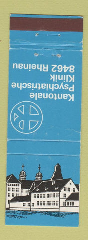 Matchbook Cover - Kantonale Psychiatrische Psychiatric Hospital Switzerland WEAR