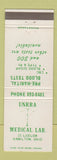 Matchbook Cover - Unrra Medical Lab Hamilton OH Blood Tests