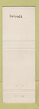 Matchbook Cover - Sinai Hospital Gift Shop Detroit MI WEAR