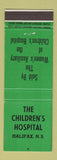 Matchbook Cover - Children's Hospital Halifax NS