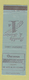Matchbook Cover - One Hour Martinizing Dry Cleaning