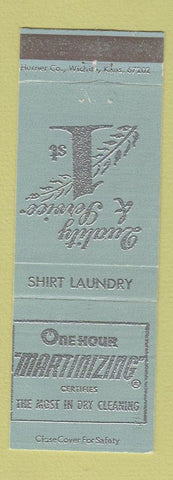 Matchbook Cover - One Hour Martinizing Dry Cleaning