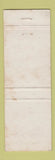 Matchbook Cover - James Barrett Funeral Home Elmira NY