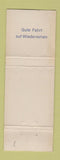 Matchbook Cover - Esso oil gas A Blatter Visp Switzerland WEAR