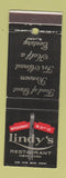 Matchbook Cover - Lindy's Restaurant New York City