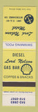 Matchbook Cover - Lord Nelson Shell oil gas Motel