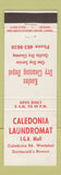 Matchbook Cover - Caledonia Laundromat Dartmouth NS Koolex Dry Cleaning