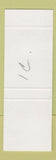 Matchbook Cover - Long's Garage Shell oil gas Maxwell ON SAMPLE