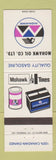Matchbook Cover - Mohawk oil gas Tires Batteries Canada