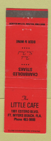 Matchbook Cover - The Little Cafe Fort Myers Beach FL