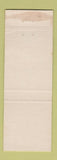 Matchbook Cover - Le Sorelle Restaurant Lounge Wrentham MA GREEN