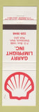 Matchbook Cover - Shell oil gas Garry Limpright Steinback MB