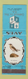 Matchbook Cover - Aves Cerillos La Paz Guadalajara Mexico WEAR