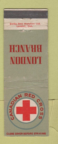Matchbook Cover - Canadian Red Cross London ON Branch WEAR
