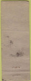 Matchbook Cover - Bell Hop no town