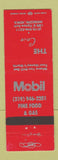 Matchbook Cover - Mobil oil gas The Cove Moscow IA