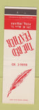 Matchbook Cover - The Red Feather Peru IN