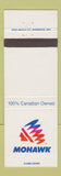 Matchbook Cover - Mohawk oil gas Canada