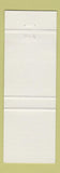 Matchbook Cover - Shady Inn Shell oil gas Sarris BC