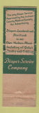 Matchbook Cover - Diaper Service Company Kansas City MO
