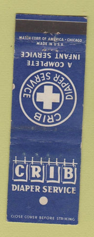 Matchbook Cover - Crib Diaper Service WEAR