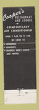 Matchbook Cover - Cooper's Restaurant Lounge Arlington Heights IL WEAR