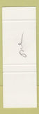 Matchbook Cover - Esso oil gas Vulcan Village Gas Bar AB SAMPLE