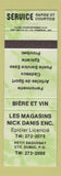 Matchbook Cover - Nick Magasine Nick Danis Dubuc QC