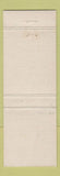 Matchbook Cover - Kitty Hawk Lounge Boise Air Terminal ID airport