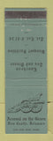 Matchbook Cover - Arsenal on the Green New Castle DE