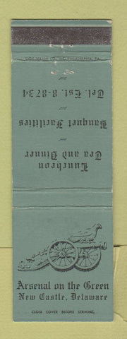 Matchbook Cover - Arsenal on the Green New Castle DE