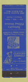 Matchbook Cover - Tetrault's oil gas New Bedford PA Clifford Dog Kennels