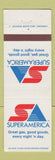 Matchbook Cover - Super America oil gas MN