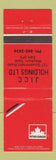 Matchbook Cover - Petro Canada oil gas JICC Holdings Weyburn SK